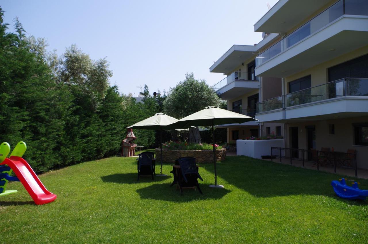 Anesis Luxury Apartments Skala Sotiros Ngoại thất bức ảnh